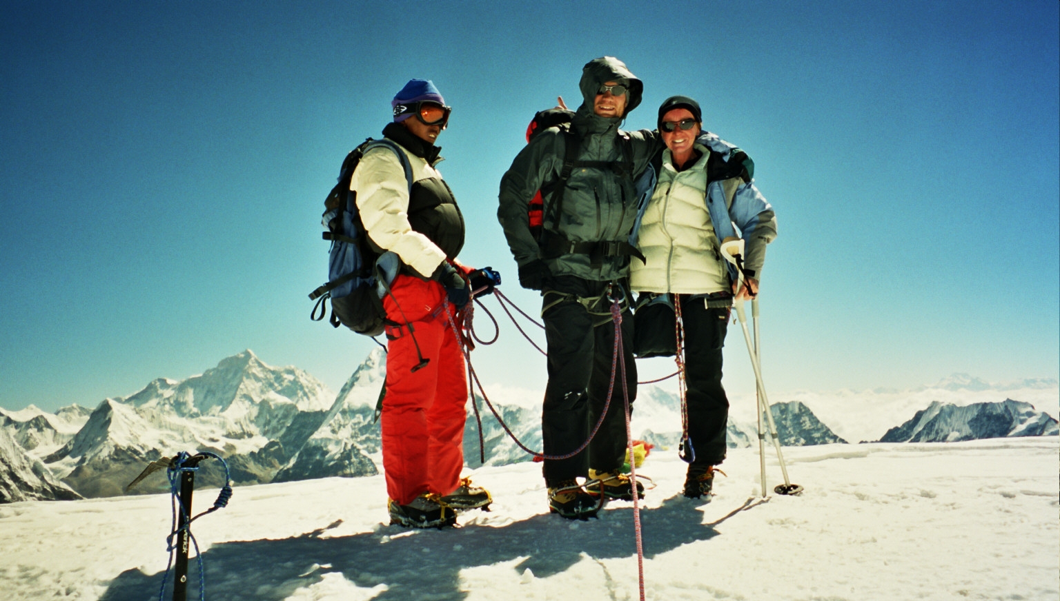 Mera Peak met amputatie