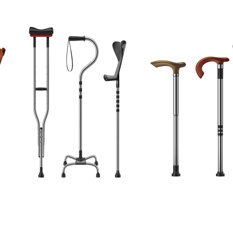 Cannes et béquilles